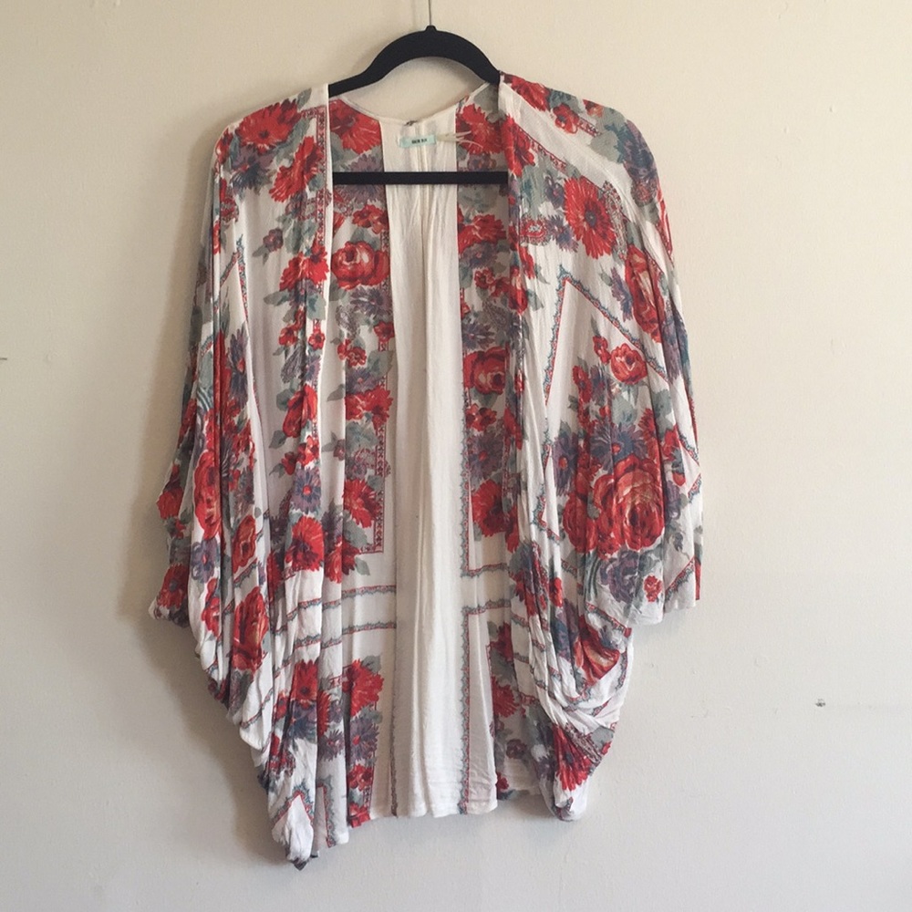 Floral kimono